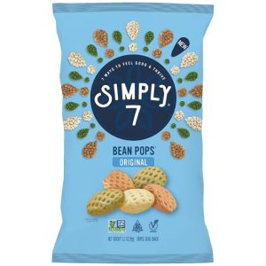 Simply 7 – Bean Pops Original, 3.5 oz – Pack of 8