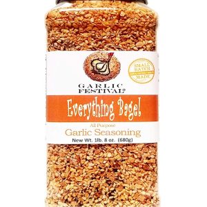 Seasoning Everything Bagel Garlic 1lb 8 oz Garlic Festival