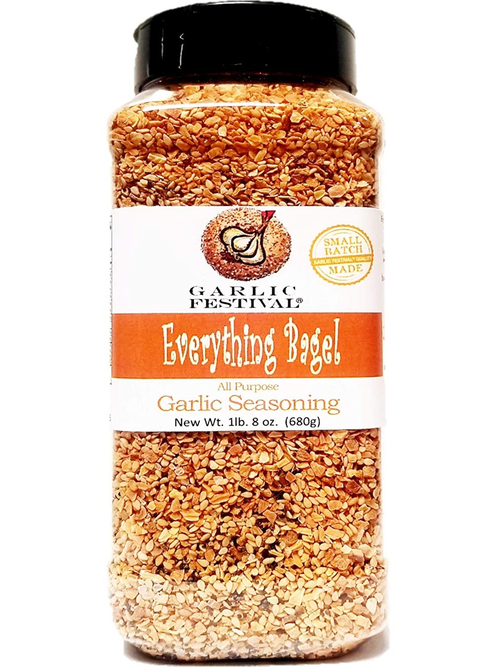 Seasoning Everything Bagel Garlic 1lb 8 oz Garlic Festival