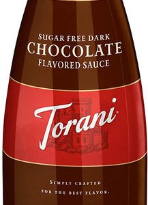 Torani Sugar Free Dark Chocolate Sauce, 64 Ounce