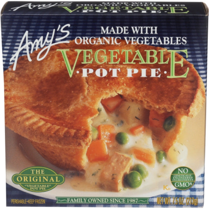 Amy’s – Pot Pie Vegetable, 7.5 oz | Pack of 12