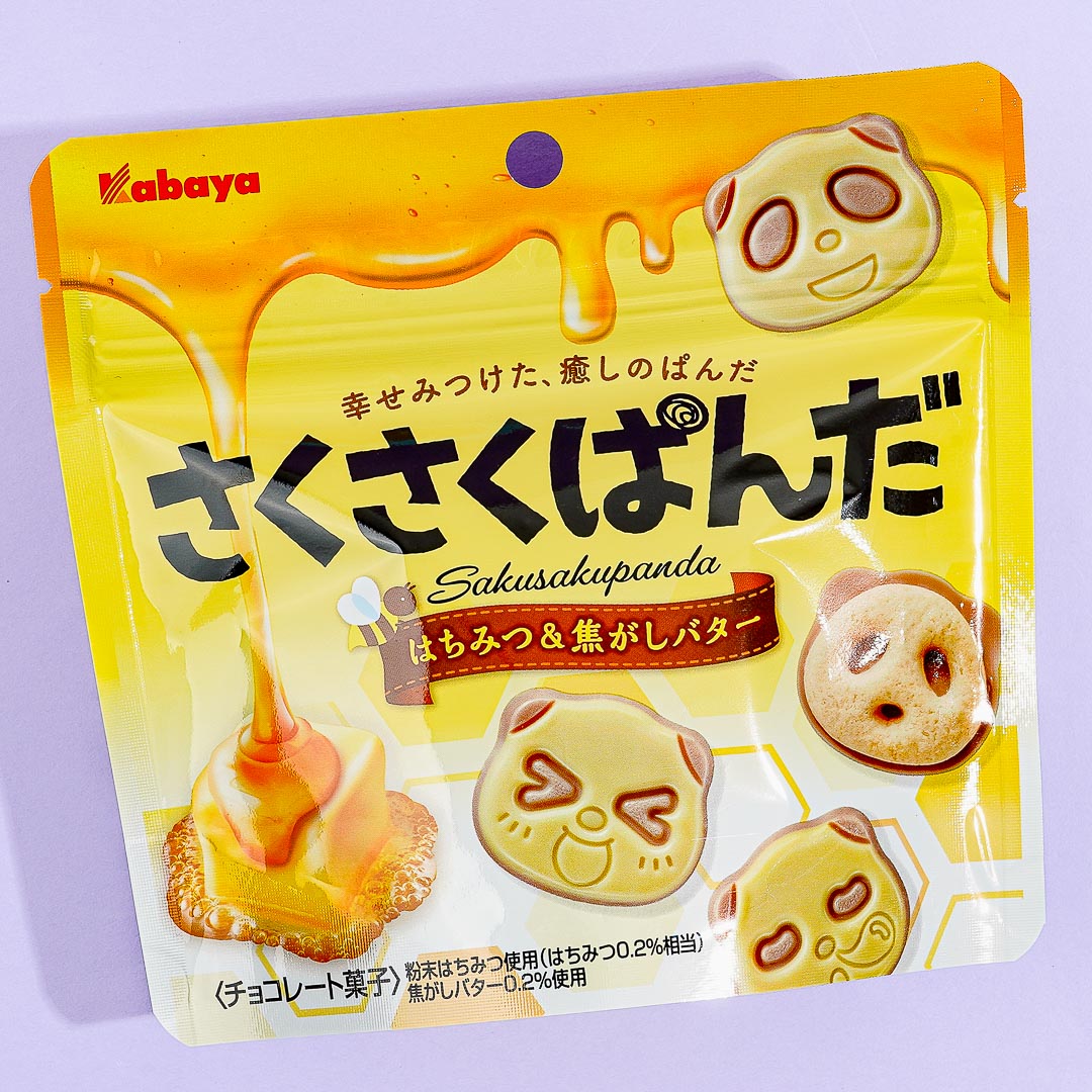 Saku Saku Panda Chocolate Biscuits – Honey & Burnt Butter