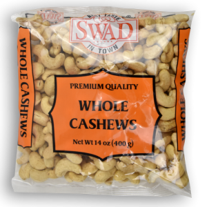 Swad Cashew Whole 400g