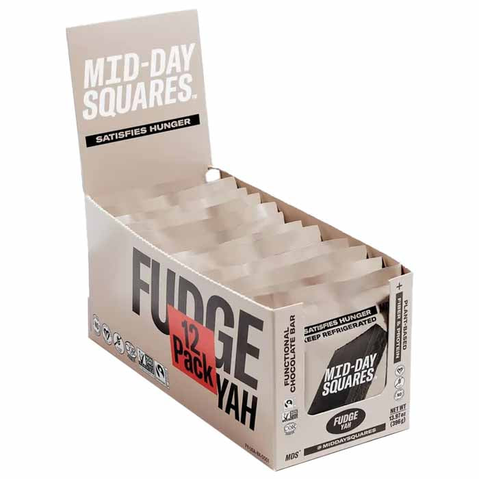 Mid-Day Squares – Bar Brownie Batter, 1.16 Oz (Pack of 12)