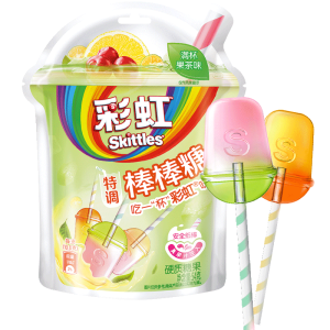 Skittles Fruit Tea Flavored Lollipops 54g
