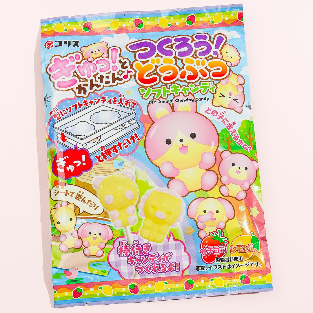 Coris Let’s Make Animals Soft Candy DIY Kit – Strawberry & Lemon