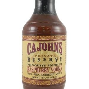 Cajohn’s Mesquite Smoked Raspberry Vodka New-Mex Barbeque Sauce