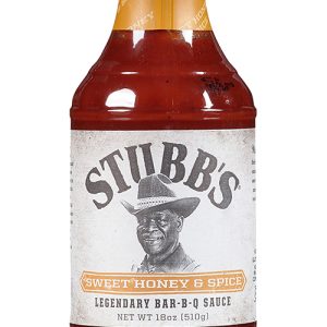 Stubb’s Sweet Honey N Spice Bar-B-Q Sauce, 18oz.