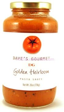 Dave’s Golden Heirloom Pasta Sauce, 26oz.