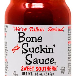 Bone Suckin Thick Sweet Southern Barbecue Sauce, 18oz.