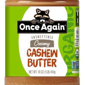 Cashew Butter, Creamy, Organic