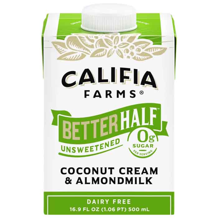 Califia Farms – Creamer Better Half Unsweetened, 16.9oz | Pack of 6