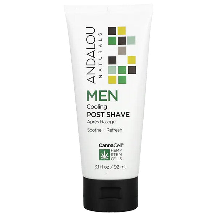 Andalou Naturals – Men Cooling Post Shave, 3.1 fl oz