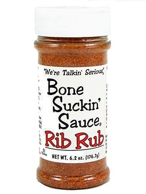 Bone Suckin’ Sauce Rib Rub, 6.2oz.