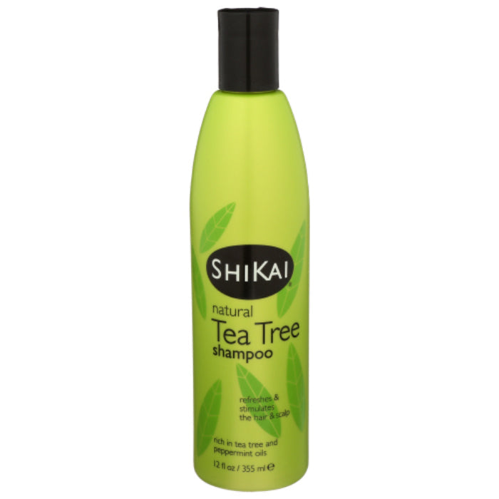 Shikai – Shampoo, Tea Tree, 12 Oz – Pack of 3
