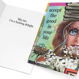 Erin Smith Art – G183 Delight Greeting Card