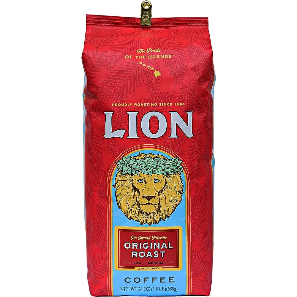 Lion Coffee – Original Single Serve Pod 12 Pk – (Pack of 6)