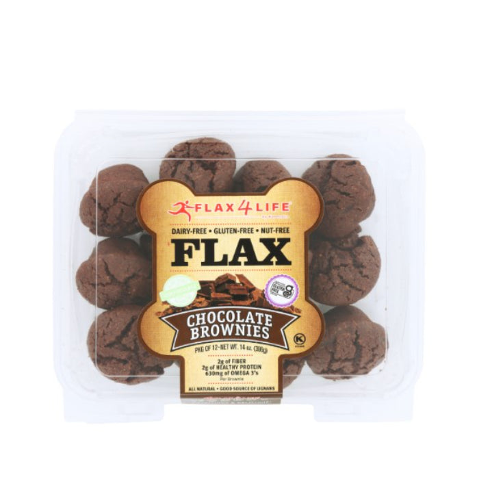 Flax4Life – Muffins Flax Chocolate Gluten-Free 14 Oz – Pack Of 6