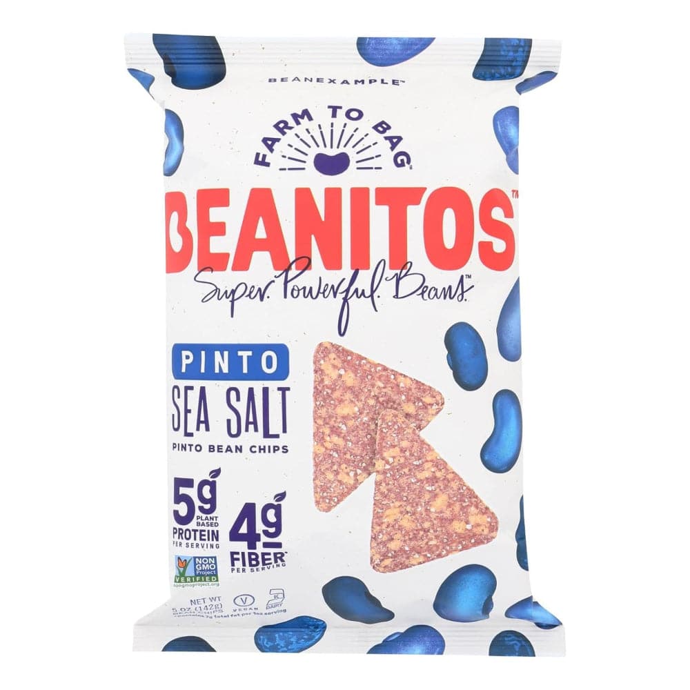 Beanitos – Pinto Bean Chips Sea Salt, 5 oz – Pack of 6