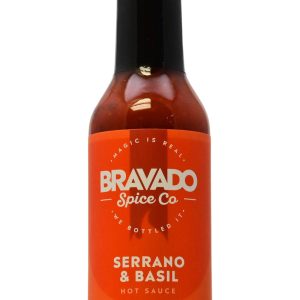 Bravado Spice Co. Serrano and Basil Hot Sauce
