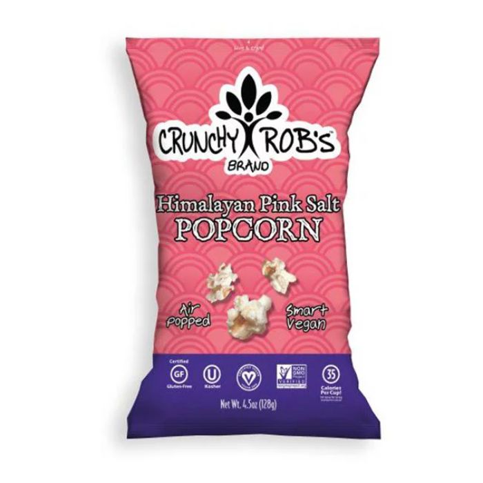 Crunchyrobs – Himalayan Pink Salt Popcorn, 4.5 Oz (Pack Of 12)