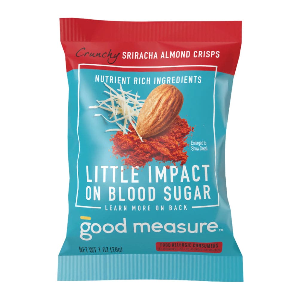 Good Measure – Sriracha Almond Crisps, 1 oz