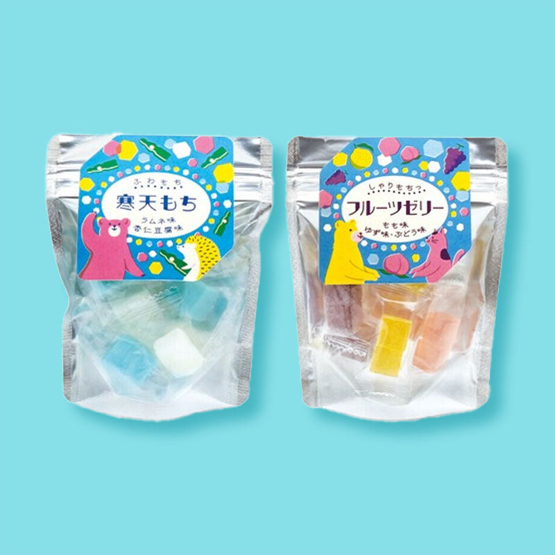 Kisetsunoyatu Agar Mochi & Fruit Jelly – Random Flavor Pack