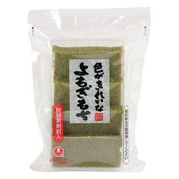 Echigo Seika “Yomogi Mochi”, Dried mochi rice cake, 220g in 1 bag,