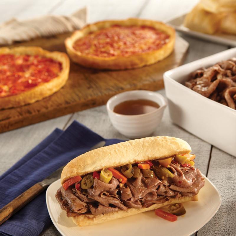 Vienna Italian Beef Kit & 2 Lou’s Pizzas