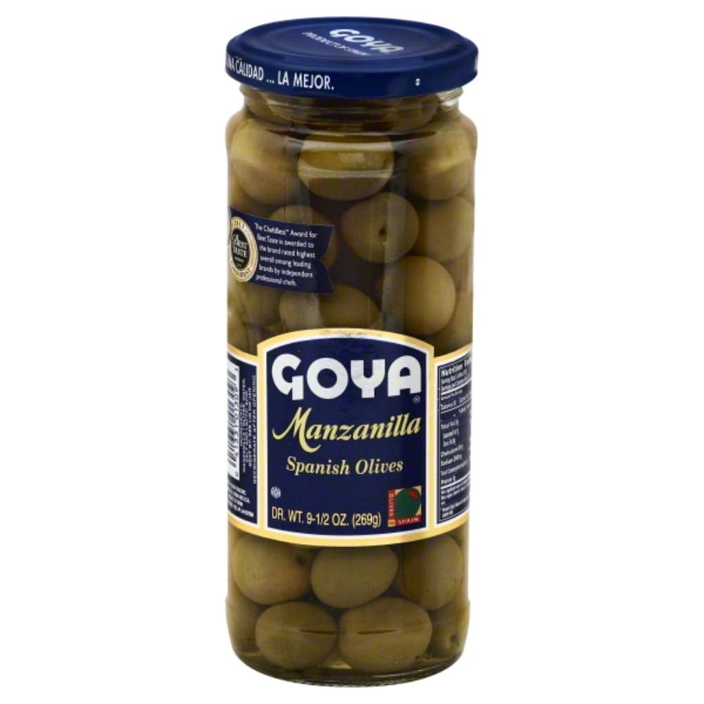 Goya – Manzanilla Spanish Olives, 9.5 oz