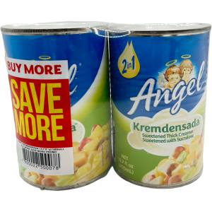Angel – Kremdensada – Sweetened Thick Creamer – Value Pack – 2x 405 ML