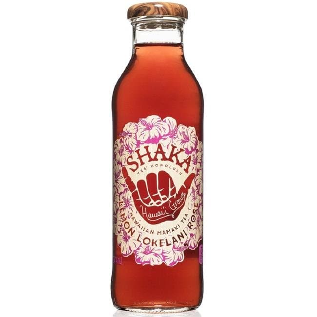 SHAKA TEA – Lemon Tea Lokelani Rose – 14 Oz | Pack of 12