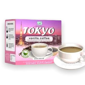 Tokyo Vanilla Coffee with Glutathione Collagen & Chia Seeds