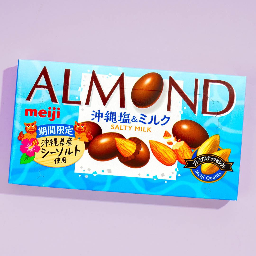Meiji Almond Chocolate – Okinawa Salt & Milk