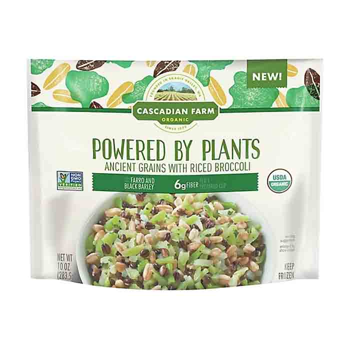 Cascadian Farm – Riced Broccoli Black Barley, 10oz | Pack of 12