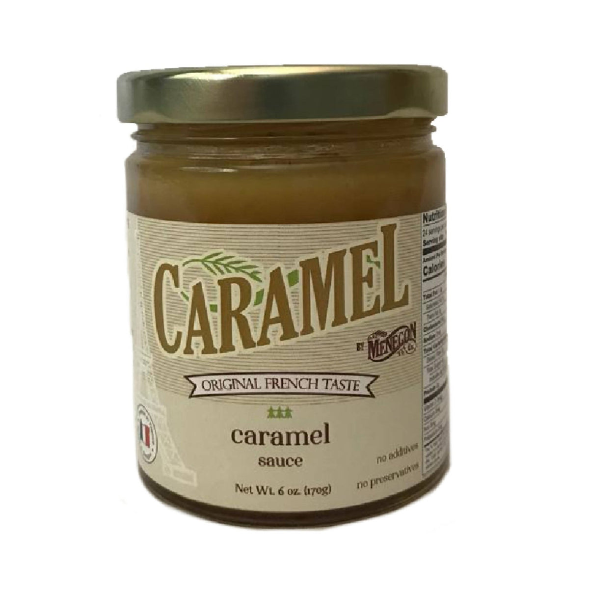 Caramel Sauce – Original French Salted Caramel Sauce Jars – 12 x 6oz