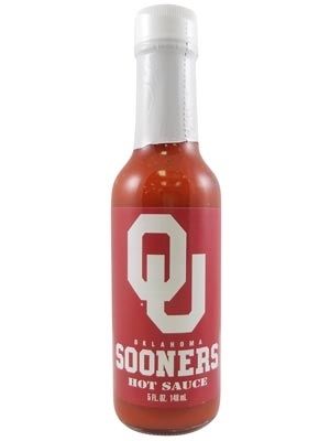Collegiate Hot Sauce – Oklahoma Sooners, 5oz.