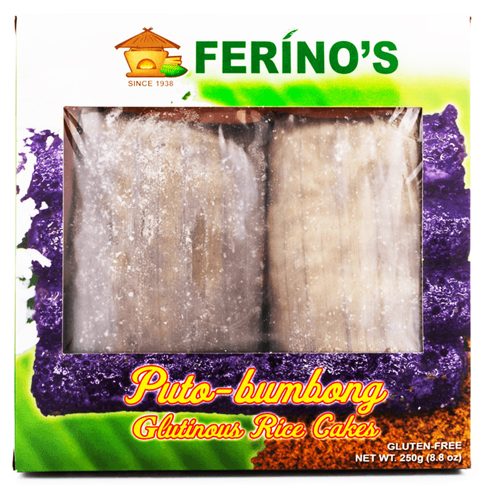 Ferino’s – Puto Bumbong Glutinous Rice Cakes – 280 G