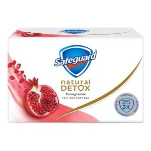 Safeguard – Natural Detox – Pomegranate – Face and Body Bar – 108 G