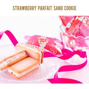 Tokyo Baked Base, Ichigo Parfait Sand Cookie, 16 pcs, for Gift