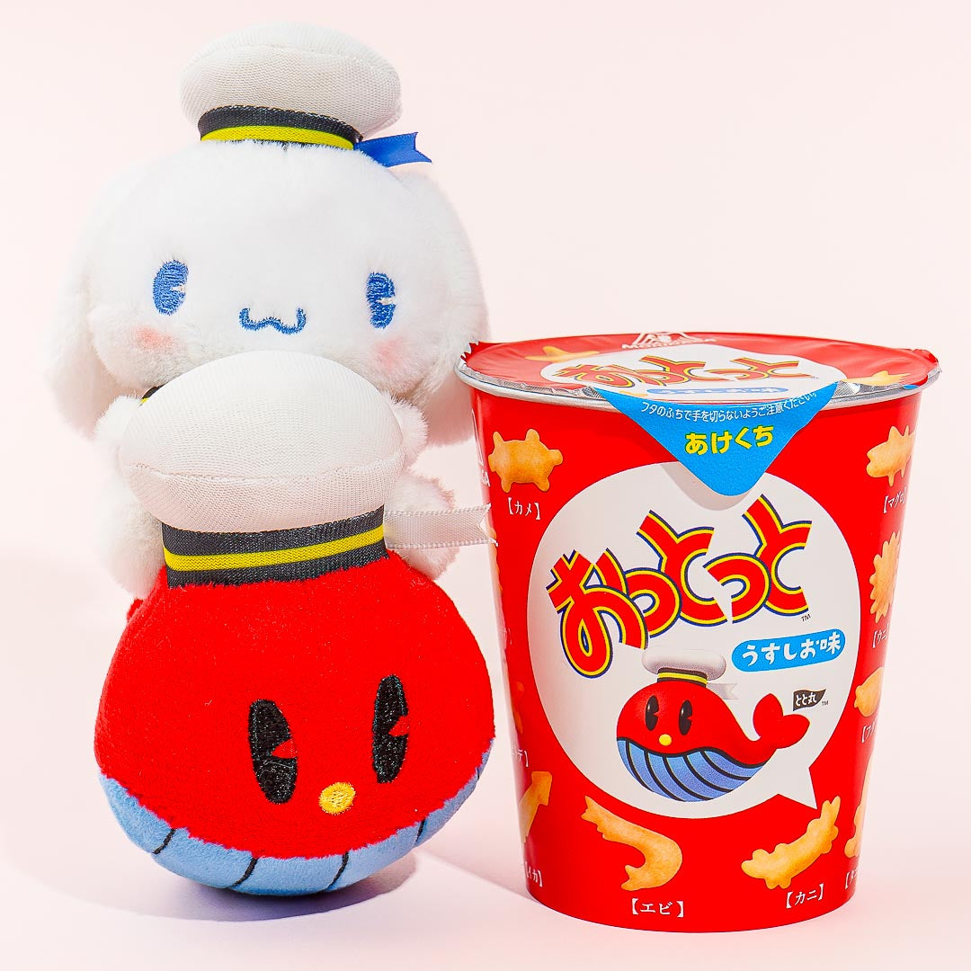 Ottotto x Sanrio Characters Plushie Charm & Crackers – Cinnamoroll