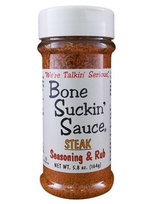 Bone Suckin’ Steak Seasoning And Rub, 5.8oz.