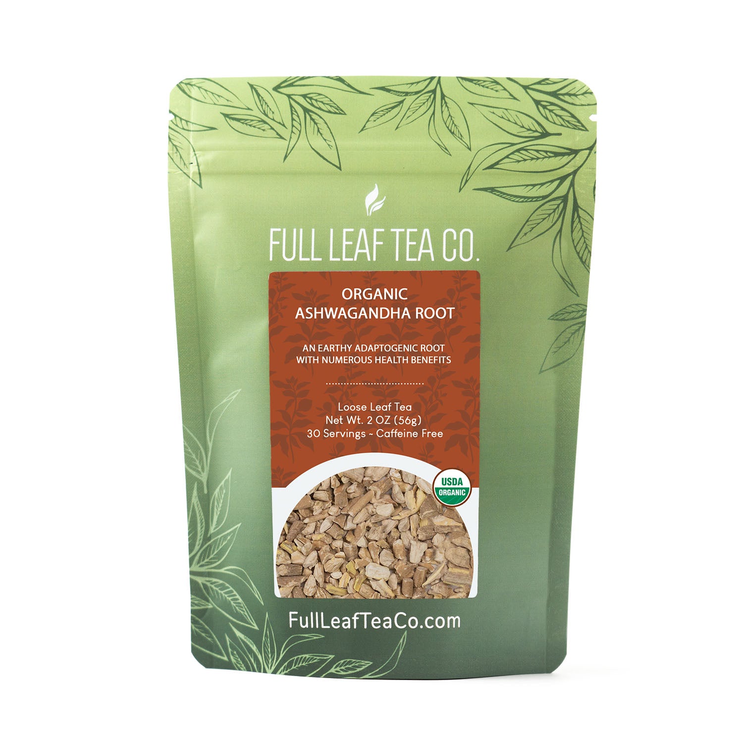 Organic Ashwagandha Root – Case of 6