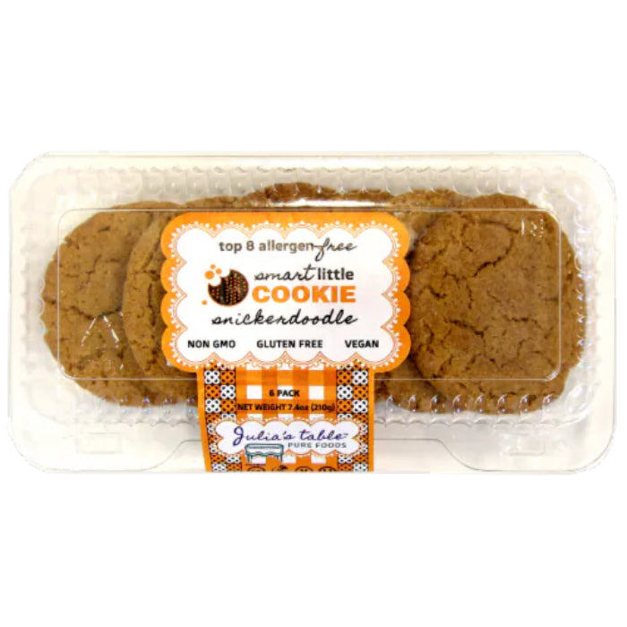 Julias Table – Cookie Snickerdoodle 6 Ct 7.4 Oz – (Pack of 12)