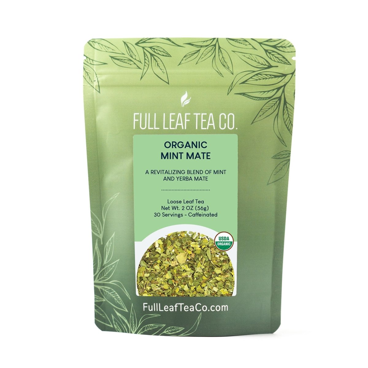 Organic Mint Mate Retail Bags – Case of 6