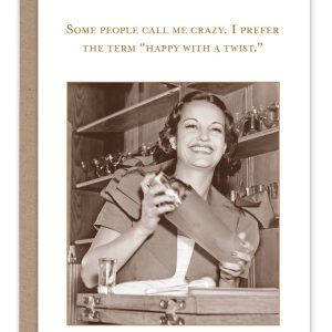 Shannon Martin Design – Happy With A Twist Birthday Card