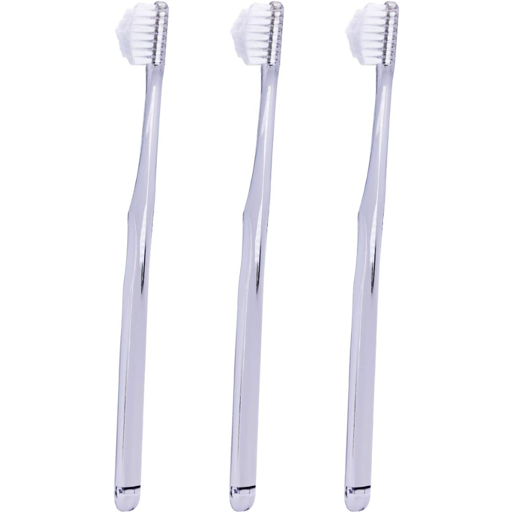 Kiseki no Haburashi Miracle Toothbrush Clear Black 3pcs Set – Made in JAPAN – Tokyo Sakura Mall
