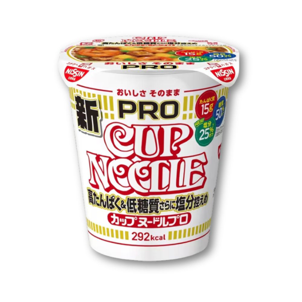 Nissin Cup Noodles PRO – Original Flavor High protein, low sugar, low salt