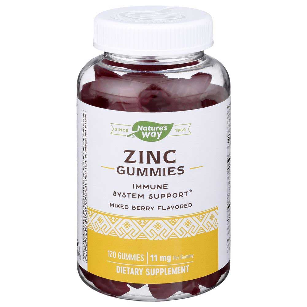 Nature’S Way – Zinc Gummies Mixed Berry 11 Mg -120cp