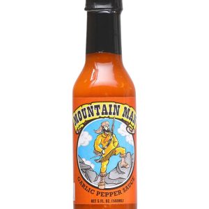 Hot Sauce Mountain Man Garlic Pepper 5 oz Heat 5
